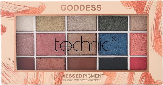 Technic 15 Color Pressed Pigment Eyeshadow Palette - Goddess